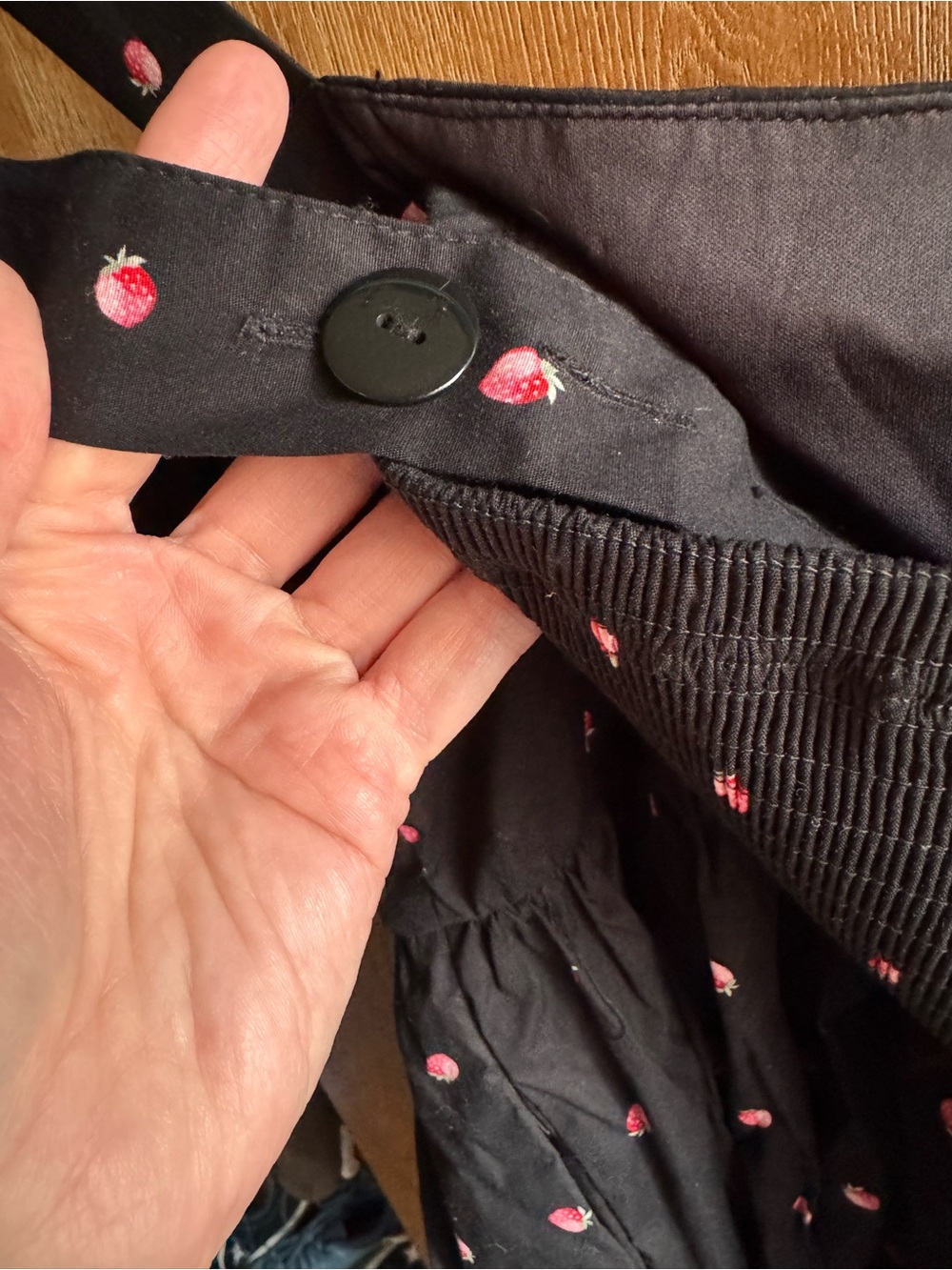 torrid Black Midi Dress with Pink Dot Print - Picture 4 of 5